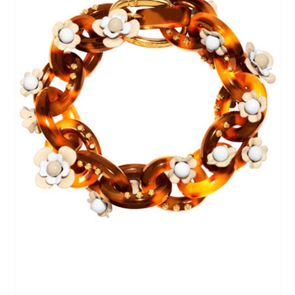Rare Prada Tortoise Link Bracelet